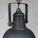 Vintage Industrielampe Shabby Schwarz