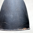 Vintage Industriestil Hängelampe schwarz