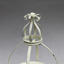 Etagere Metall 2-stöckig Shabby