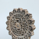 Dekoobjekt Holz Skulptur Ornament Shabby chic