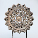 Dekoobjekt Holz Skulptur Ornament Shabby chic