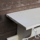 Shabby Wandregal Landhaus Küche Holz Creme