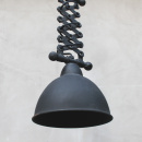 Retro Hängeleuchte Scherenarm Schwarz shabby
