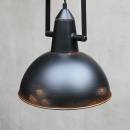 Vintage Hängeleuchte Schwarz Retro Industrie-Design