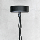 Vintage Hängeleuchte Schwarz Retro Industrie-Design