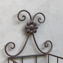 Vintage Metall Wandkorb Shabby Chic