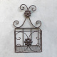 Vintage Metall Wandkorb Shabby Chic
