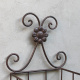Vintage Metall Wandkorb Shabby Chic