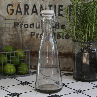 Nostalgische Glasflasche