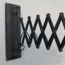 Vintage Scherenarm Wandlampe Shabby  ausziehbar