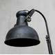 Vintage Stehlampe Factory Shabby Schwarz