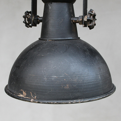 Retro Industrielampe Vintage Schwarz Shabby