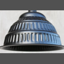 Industrielampe schwarz matt