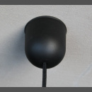 Industrielampe schwarz matt